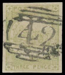 strike - significant deterioration of the implement - on Plate IV 2d ultramarine SG 31 (close even margins, Cat