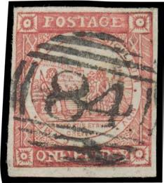 Prestige Philately - Auction No 168 Page: 33 NEW SOUTH WALES - Barred Numeral Cancellations