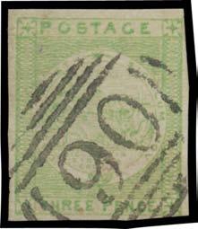 Prestige Philately - Auction No 168 Page: 34 NEW SOUTH WALES - Barred Numeral Cancellations (continued) 203 A A2+ Lot 203 '90' of