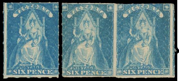 margins; also 6d blue on 1860 cover to GB with poor BN '137' (rated RR) & oval 'MUCKLEFORD' d/s.