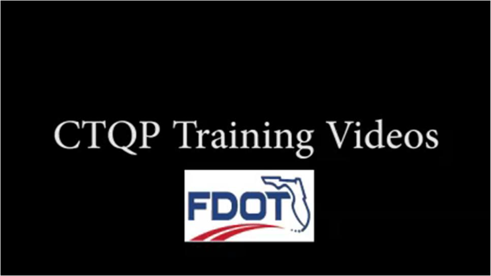 Gmm Video FDOT Course Release: 10, Module 6 12 The video shown here walks through the steps to run a Gmm test including the flask calibration.
