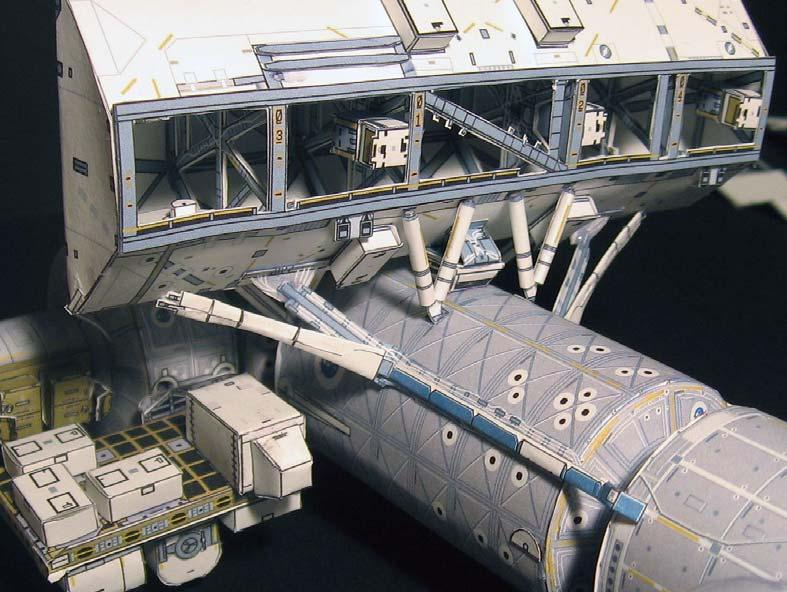 Umbilicals for Node 2 (post mission STS-120) The Node 2 umbilical is
