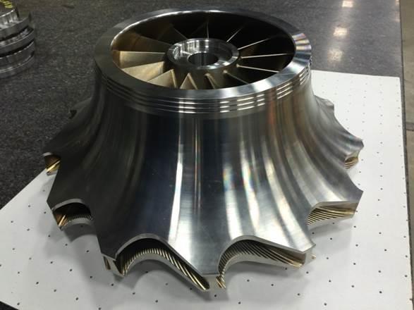 Field Implementation The new impeller with the brazed coverplate was manufactured and tested within 20-week period after the engineering