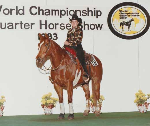 HAROLD CAMPTON Pleasure, trail, horsemanship, jumpers, hunters, she says. We still did the open shows and showed in Quarter Horse, too. He was amazing. He wasn t a big horse, but he could jump so big.