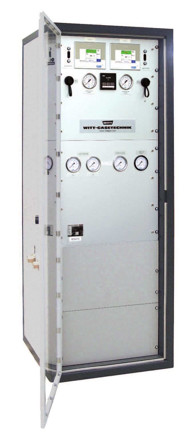 MED-MG Synthetic air mixing system for medical applications 1 GASCONTROL 50 Central control unit Intuitive