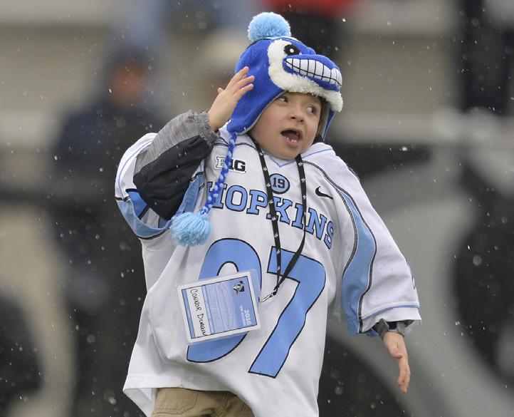 GAME 2 - LOYOLA at JOHNS HOPKINS / 6 / Brett Baskin (So. A) #1 «Played on JHU s second midfield in season opener at Towson. «Scored four goals as a reserve attackman last season. Taite Cattoni (Fr.