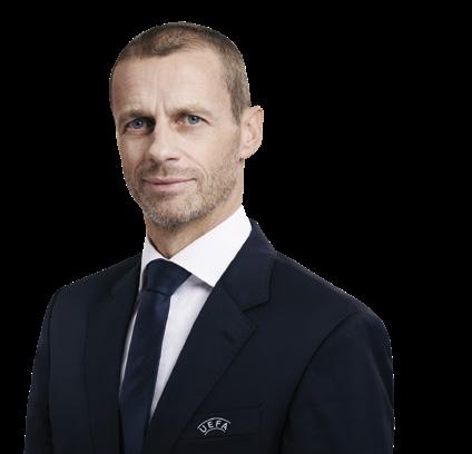 FORWARD FROM THE UEFA PRESIDENT My whole professional life has been devoted to law and football they are my work, but also my passion.