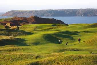 ITINERARY 1 EAST REGION PENNARD CLUB, GOWER 18 holes Pennard Golf Club best course in Wales SOUTHERNDOWN GOLF CLUB, BRIDGEND 18 Holes Southerndown Golf Club Southerndown is a hidden gem, unique in