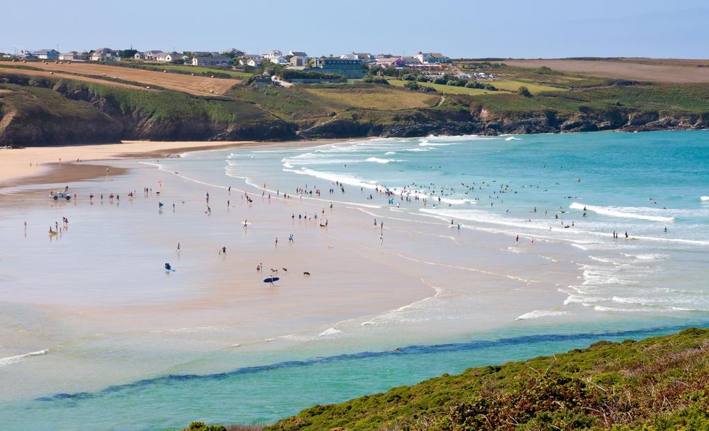 Newquay is the surf capital of the UK and the centre of Britain s surfing