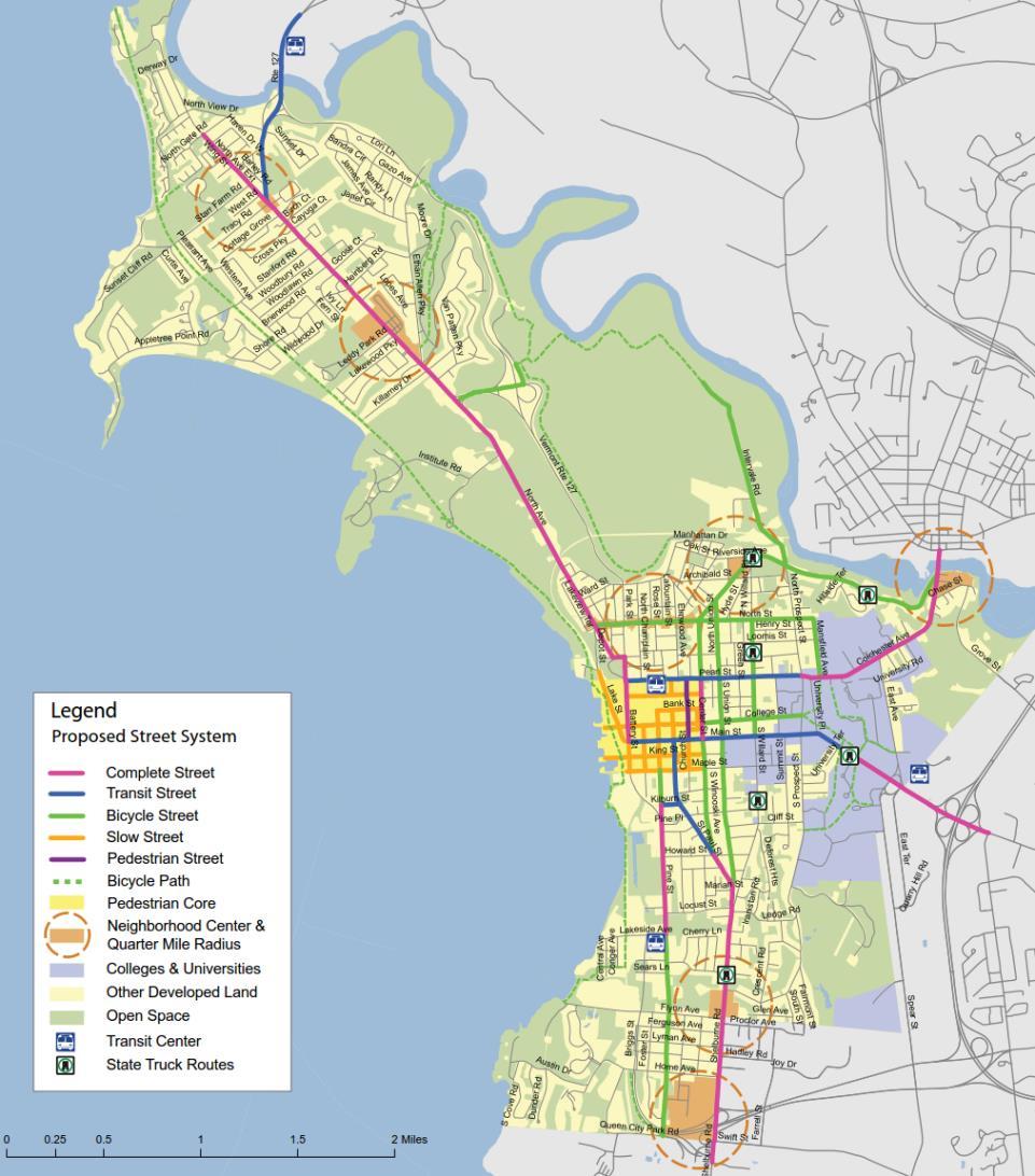 Corridor Study Origin 2011 Transportation Plan A shift to a complete streets strategy Burlington s gateway streets must carry all travel modes cars and trucks, buses, bikes, and pedestrians - because