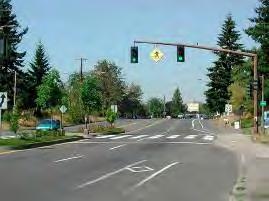 54 3.2.2. Type 2: Route Users to Existing Signalized Intersection Taking advantage of an existing, signalized crossing is preferred to other crossing treatments.
