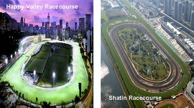 A Over the years, HKJC has invested into the development of Hong Kong s horse racing, staging some of the best racing programs in the world (1/2) 83 compeggve race meegngs from