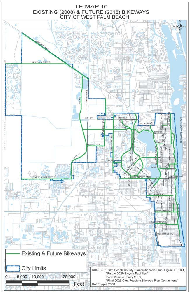 1. Bicycle/Pedestrian Plans Congress Avenue, Palm Beach Lakes Boulevard and