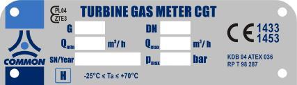 IV. MARKING AND LEGAL CALIBRATION (BADGING) OF THE GAS