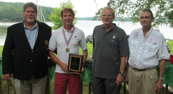 PRESENTATION On August 29, 2015, the Arthur B. Hanson Rescue Medal was presented at the Rome Sailing Club in Leesburg, AL by US Sailing Past Board Member Means Davis.