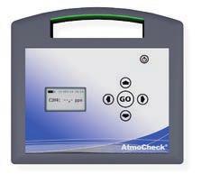 AtmoCheck mobile is characterised by its comfortable, easy operation, fast response