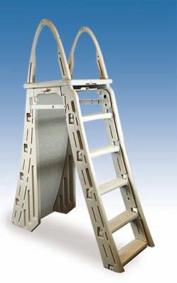 A-FRAME LADDERS Model 7200 Rollguard A-Frame Safety Ladder Standard features of the Rollguard Ladder: Aesthetically pleasing contemporary design in beautiful warm