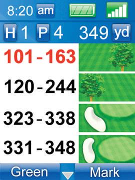 2.5 Basic Mode The upro contains a less informative mode called Basic Mode that gives distances to the green center, front and back as well as all hazards.