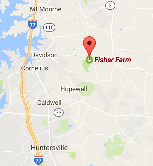RACE 2 Fisher Farm March 23-24, 2019 21215 Shearer Rd, Davidson, NC 28036 Race Description Fisher Farm is built on a moderately sloped hill that goes from the highest point in the north part of the