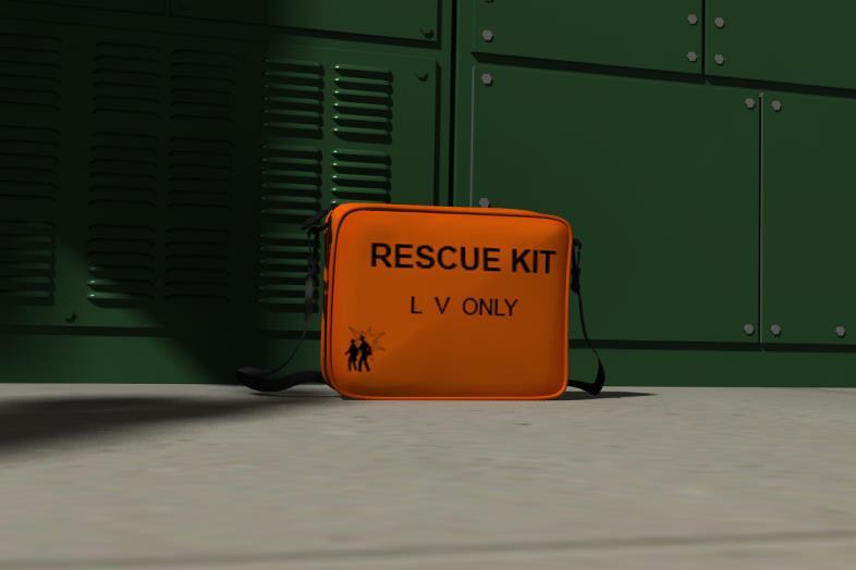 1.7 USE AND MAINTENANCE OF THE RESCUE KIT It is essential that you are familiar with the equipment contained
