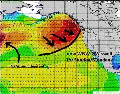 Regimes North Pacific Swell Many north Pacific storm swells do not reach Hawai