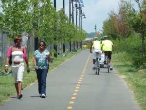 A bikeway does not include shared lanes, sidewalks,