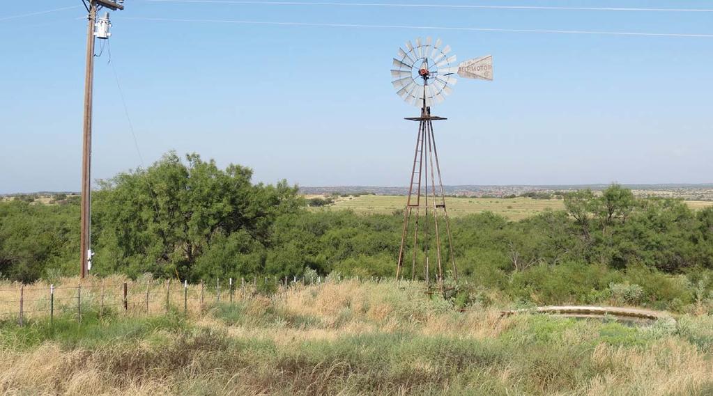 The ranch is considered to be very well watered by the river, springs, dirt tanks, windmills, and water
