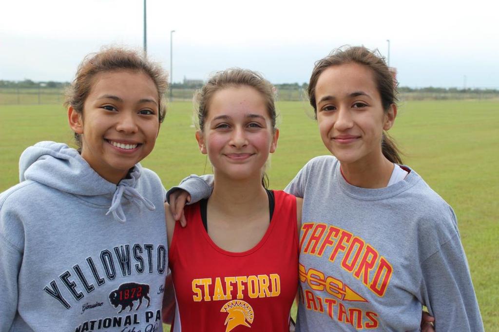 STAFFORD GIRLS CROSS COUNTRY QUALIFIES FOR REGIONALS CONGRATULATIONS TO THE STAFFORD HIGH GIRLS CROSS COUNTRY TEAM UNDER QUALIFYING FOR THE UIL