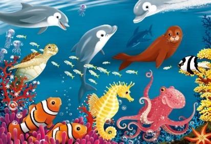 1 Lesson: Life in the Ocean Subject: Life Science Grade: 3-4 Rationale: To help students learn about the amazing world of aquatic life of the ocean Objective(s): The student(s) will be able to: Begin