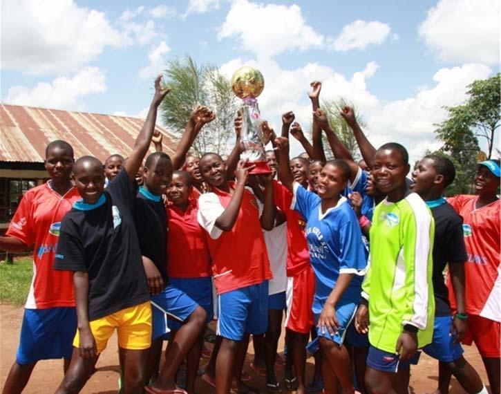 Wiyeta Girls Boost Peace Building and Reconciliation Wiyeta Girls Secondary School once again lifted the Secondary School Soccer Trophy,.