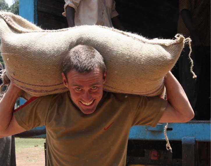 In solidarity with Internally Displaced Persons Rasmus carries a 90