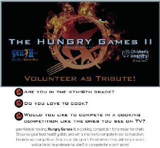 Gen-H, The Hungry Games II, will be held on April 26,