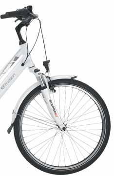 718 colors Accessories Lighting code WHITE-EB3 Spokes guard, fenders, carrier, kickstand, chainstay protector and bell Headlight: Spanninga: Galeo, Rear