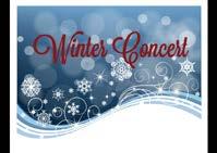 PRIMARY WINTER CONCERT We are excited to inform you that the students in K-3 alongside the Intermediate Band will be participating in a Winter Holiday concert on December 12th.