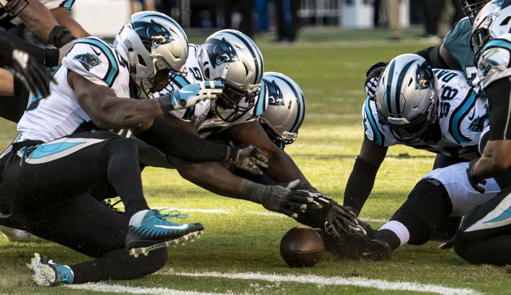Team Notes SECOND-MOST INTERCEPTIONS AND TAKEAWAYS Since 2015, the Panthers defense has recorded 60 interceptions, the second-most in the NFL.