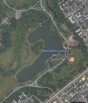 located inside a large park facility. Currently, there are no recommendations for this waterbody. (Collenburg) Warinanco Park Pond (Union) This 7.