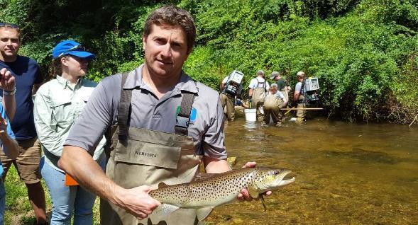 West Portal Creek: Brook Trout Restoration Project (Hunterdon) On May 5, 2016 a catastrophic fish kill occurred in this Trout Production tributary to the Musconetcong River, when a tractor trailer on