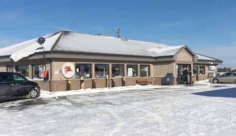 This convenience store with a restaurant is located in Marinette County in the Town of Beaver with a Village of Pound