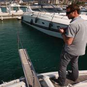 When weighing anchor, again you can control the boat from the bow, and manoeuvre correctly so as to reduce the load on the winch, whilst being able to see that you have not fouled any other anchor