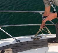 You can do everything yourself from the stern, without needing to work out what others are shouting to you from the foredeck. With Yacht Controller, you won t need a stern winch.