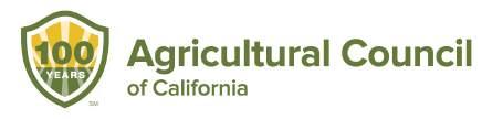 December 6, 2018 Dear Potential Sponsor: We write to you as members of Agricultural Council of California (Ag Council) regarding the 2019 Golf Tournament & PAC Fundraiser.