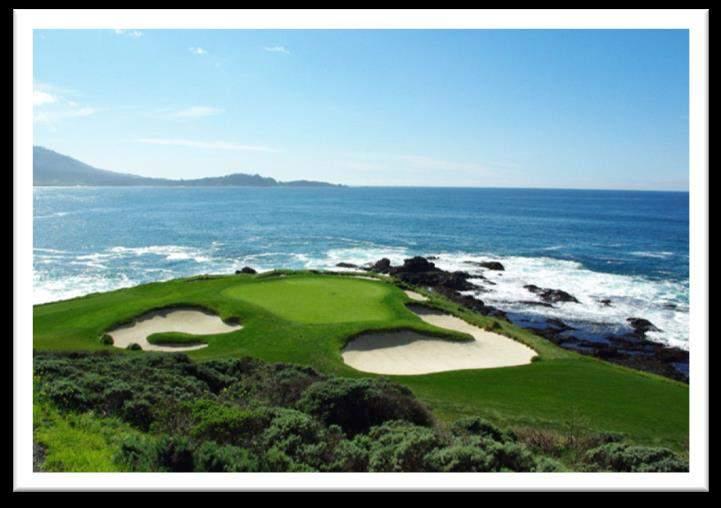 Where We Play Pebble Beach Voted Top 10 courses to play in America and worldwide by Golf Digest. On most golfers bucket list Pebble Beach is located on the Pacific Coast of California.