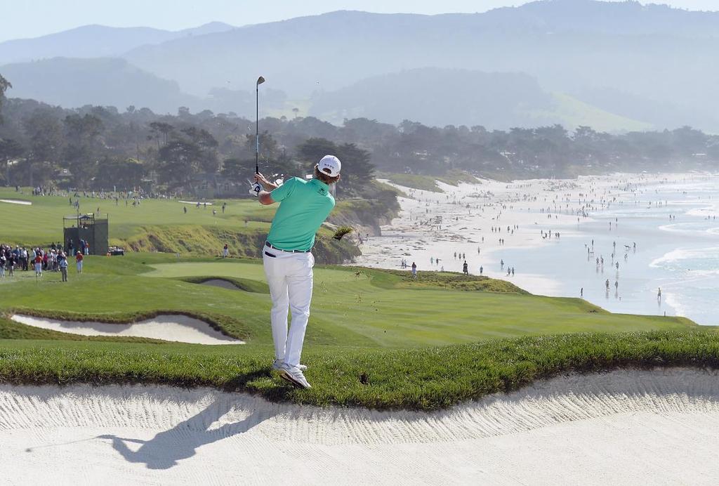 2. Pebble Beach Links Pebble Beach, California: $475 Pebble Beach Links has been the host of professional golf tournaments since 1926, and for just $475, you can tee o at this course that overlooks