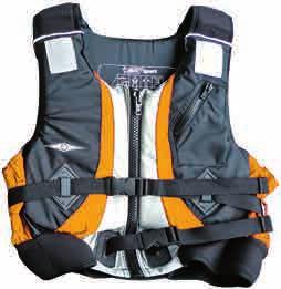 Separate pockets for maximum protection of the rudder and