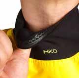 Latex around wrists is protected with adjustable neoprene cuffs to maximize waterproofness of the cag.
