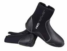 To increase the water tightness of the upper edge there is a smooth skin neoprene on the inside. Wade boots are great for kayak fishing, sea kayaking and stand up paddling.