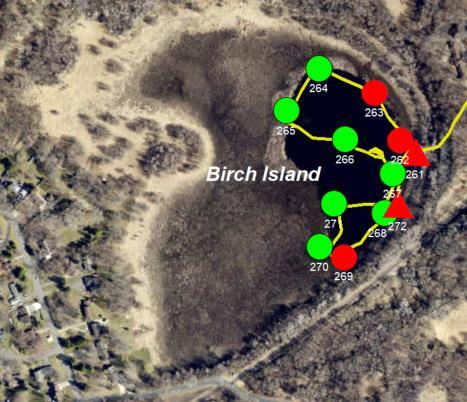 Birch Island Lake Description Birch Island Lake was surveyed on August 29, 2018.