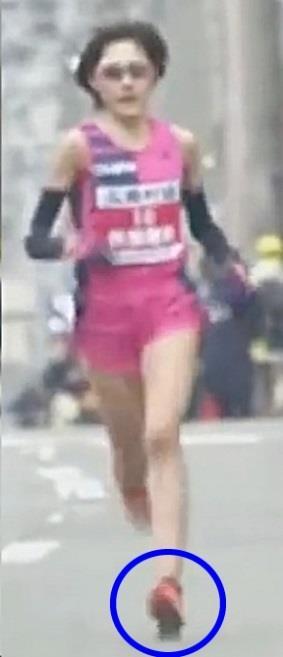 Trunk Angle Like Matsuda and other Japanese marathoners, Maeda runs upright with a 0º Trunk Angle.