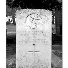 STOKER 1ST CLASS CLIFFORD HENRY DUTTON ROYAL NAVY Died 8
