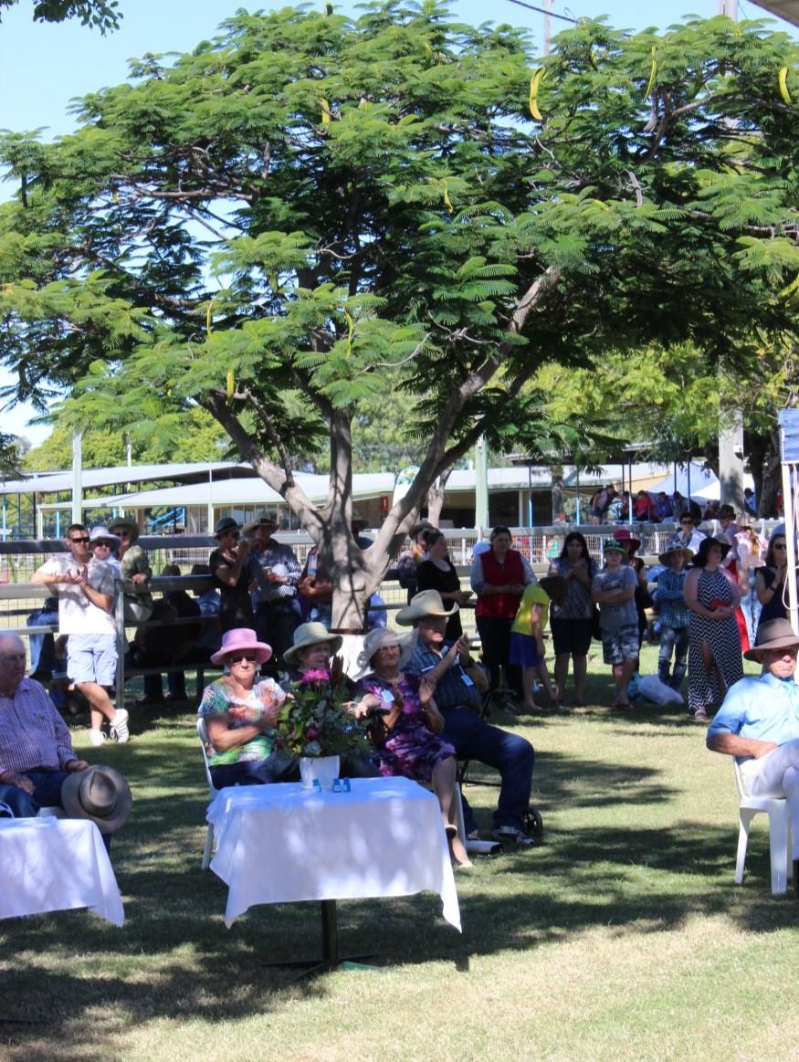 GRAND PARADE, OFFICIAL OPENING TIME CHANGES The Taroom Show Society has changed the time of the grand parade and official opening on the Tuesday of the show, to help make the grand parade the